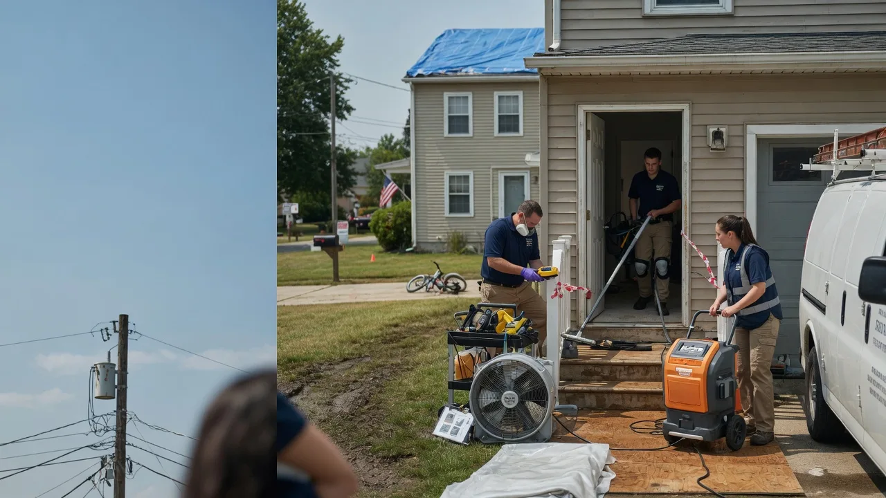 Water Damage Repair in Sugar Grove, OH near me